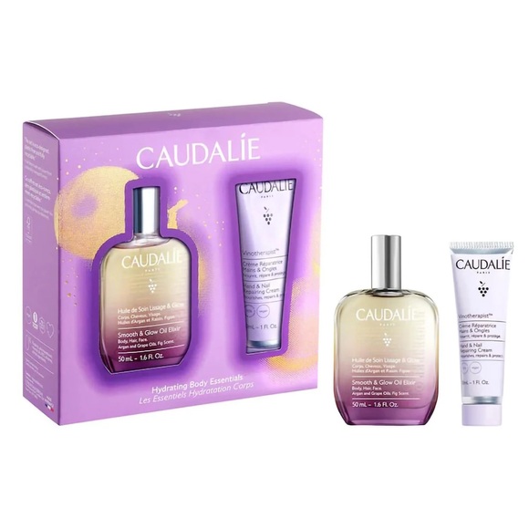 NIB CAUDALIE HYDRATE & RESTORE BODY ESSENTIALS GIFT SET - Picture 2 of 5